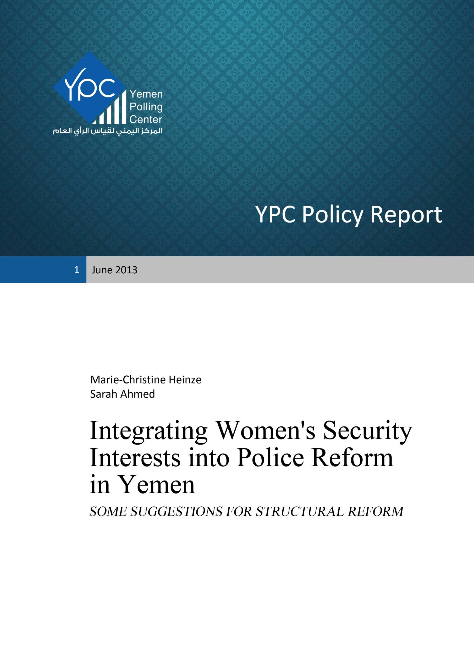 YPCPublications_Integrating-Womens-Security-Interests-in-Police-Reform-in-Yemen-Some-Suggestions-for-Structural-Reform---June-2013
